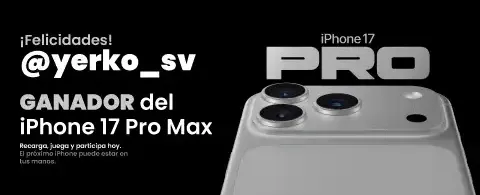 ¡Gánate una iPhone 17 Pro Max!